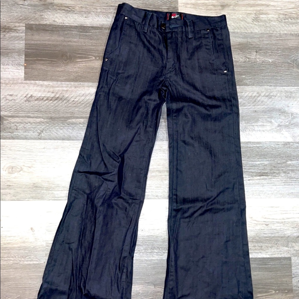 Womens wide leg Thick Jean Bell Bottoms